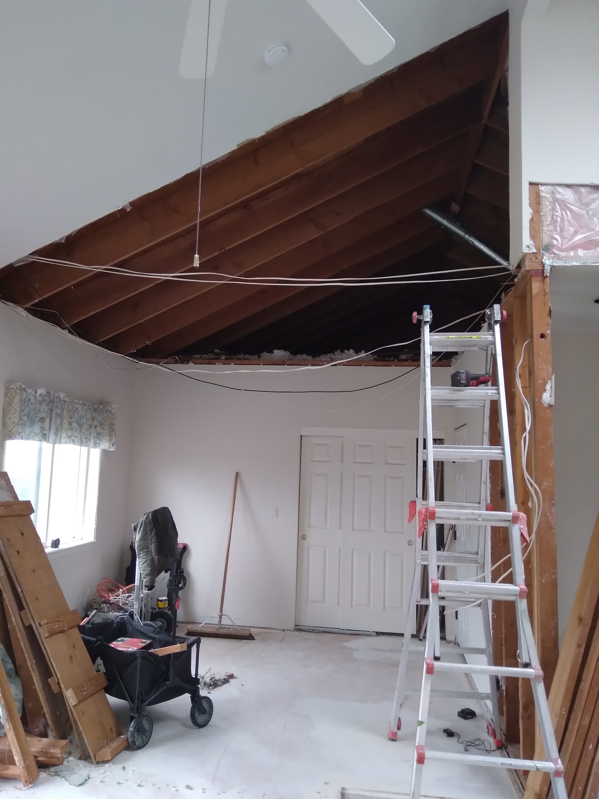 Red Hills, Dundee, Vaulted ceiling, Bedroom remodel.