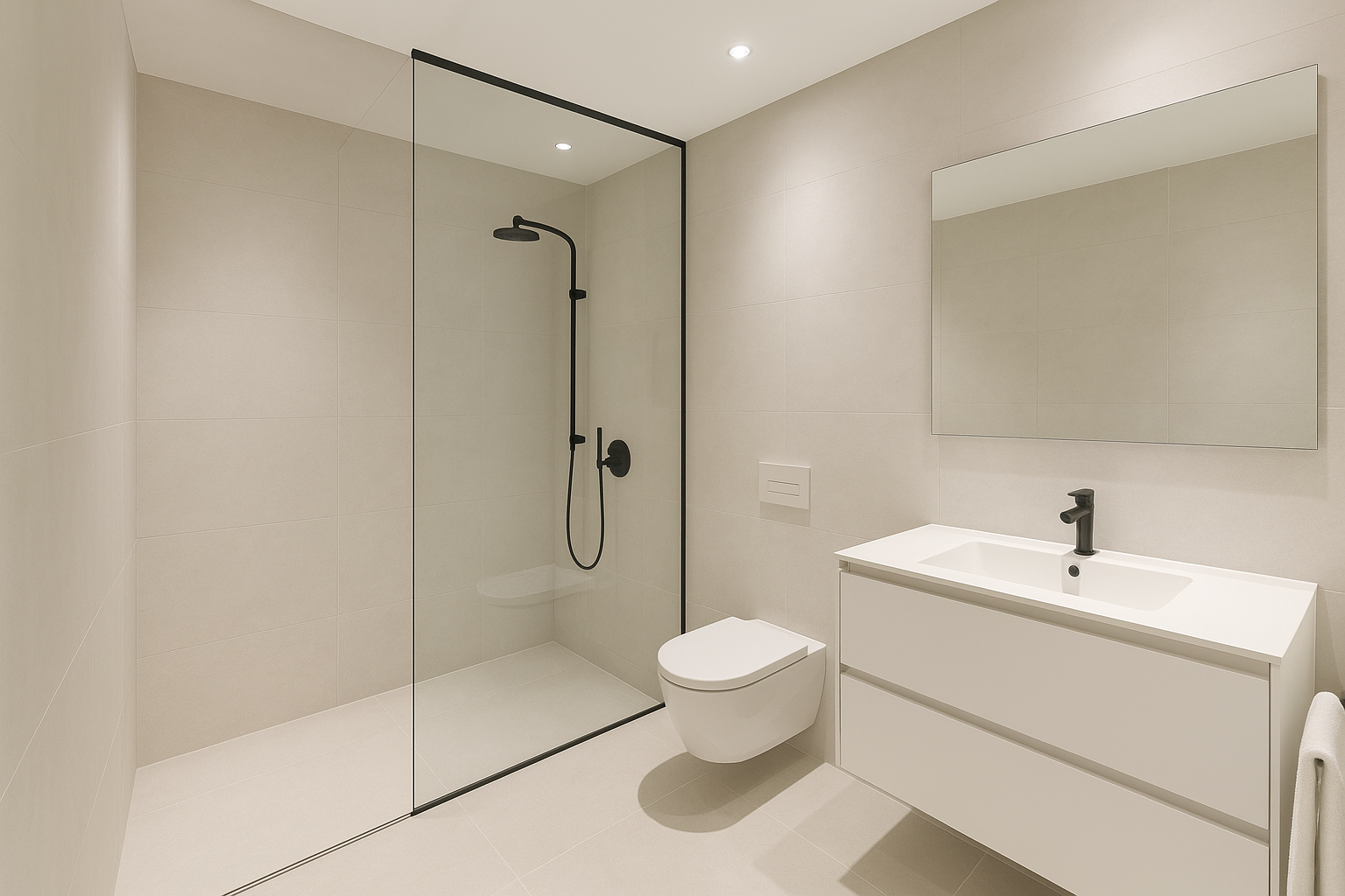 Сколько стоит душевая кабина walk-in: подробный разбор