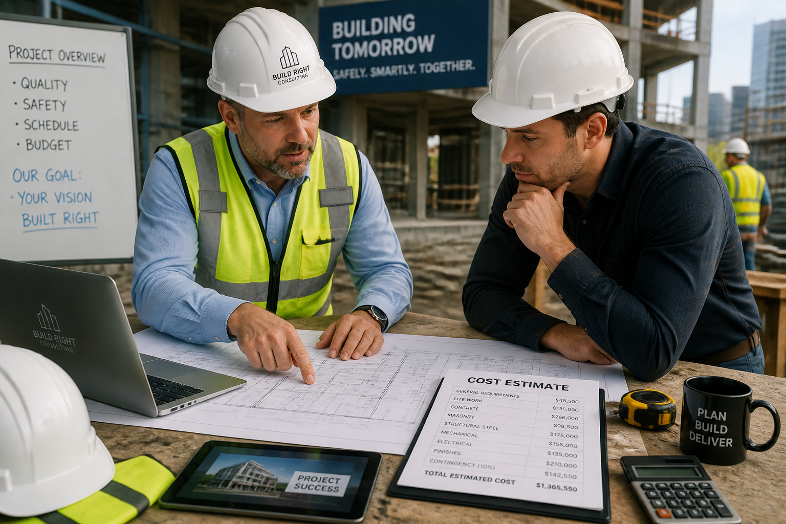 Get Expert Construction Consultation and Accurate Cost Estimates