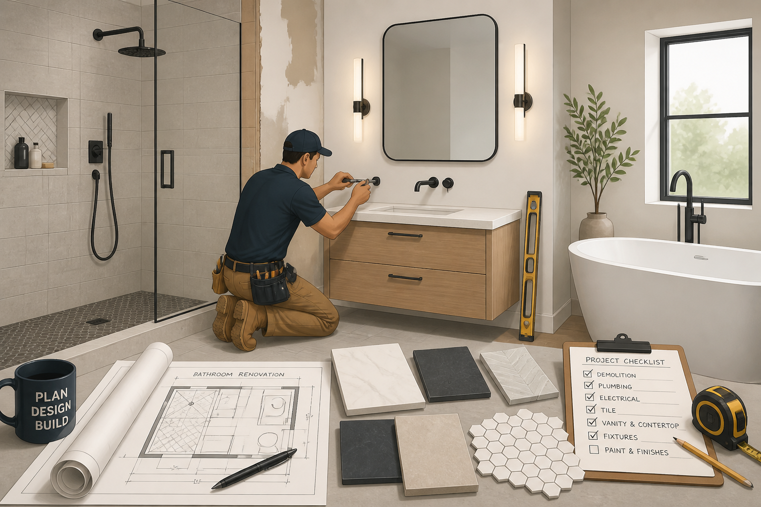 Portland Bathroom Remodel Cost: Request a Walkthrough and Free Quote