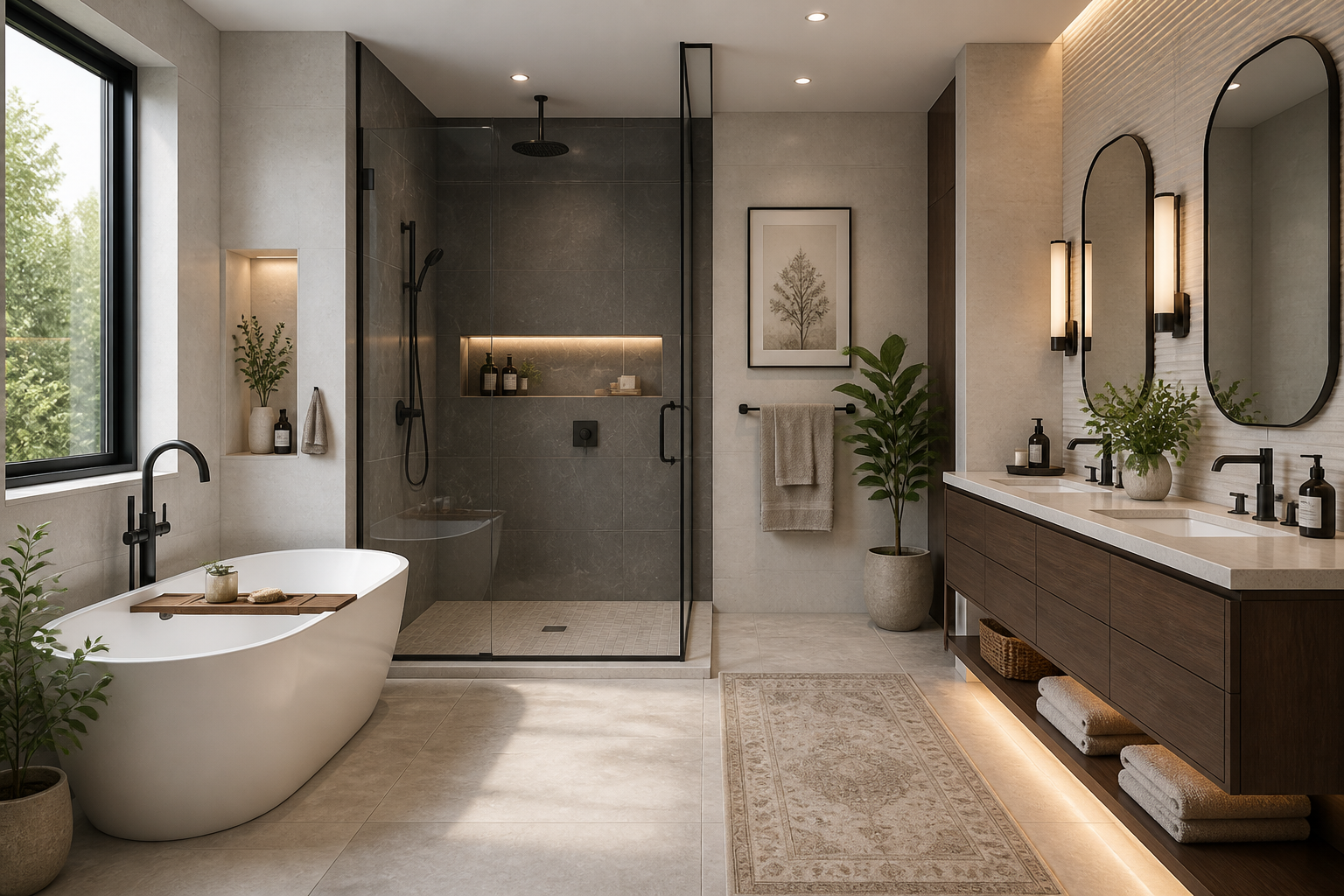Top-Rated Yamhill County General Contractor for Custom Bathroom Remodels