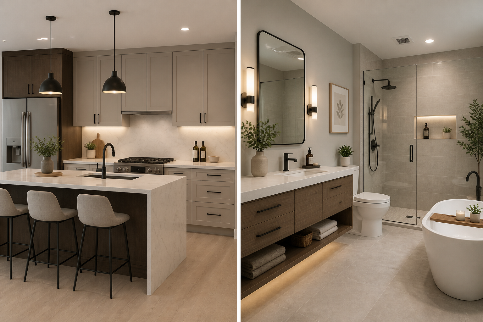 Top-Rated Oregon General Contractor for Bathroom & Kitchen Remodels