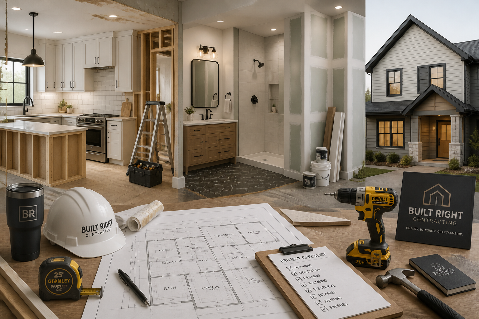 Expert General Contracting in Oregon | Bathroom, Kitchen & Exterior Projects